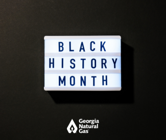 Black History Month sign