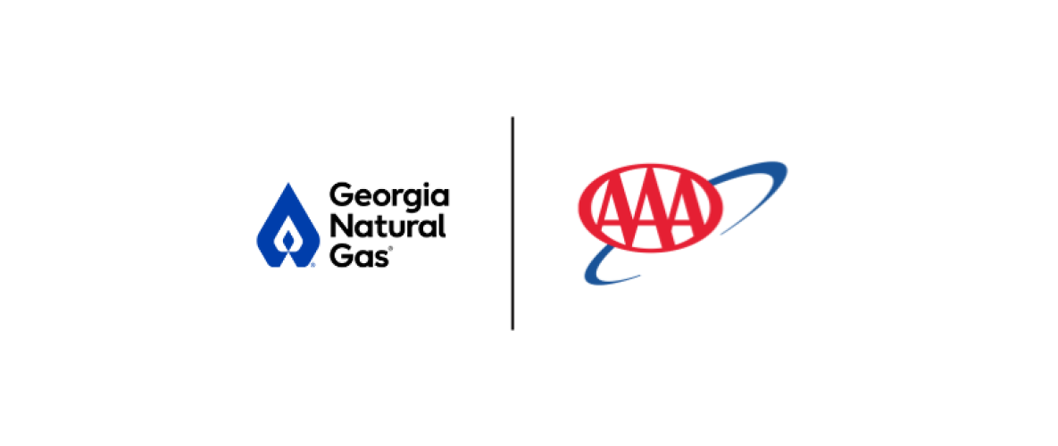 georgia natural gas and AAA logos